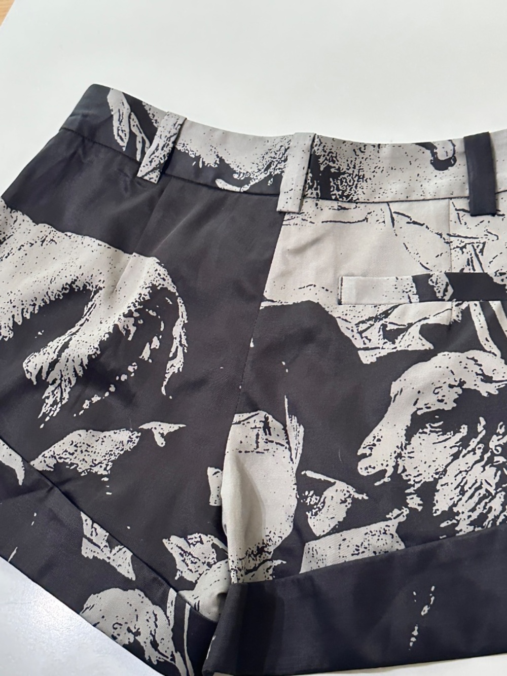 NWT New Vivienne Westwood RED LABEL Shepherd Painting Pattern Shorts - Picture 6 of 6